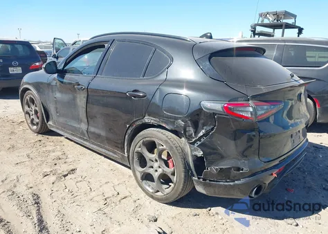 2022 Alfa Romeo Stelvio Veloce Ti Awd from USA, damaged, VIN ZASPAKBN2N7D32009